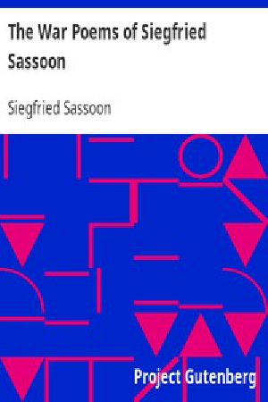 [Gutenberg 45199] • The War Poems of Siegfried Sassoon 2